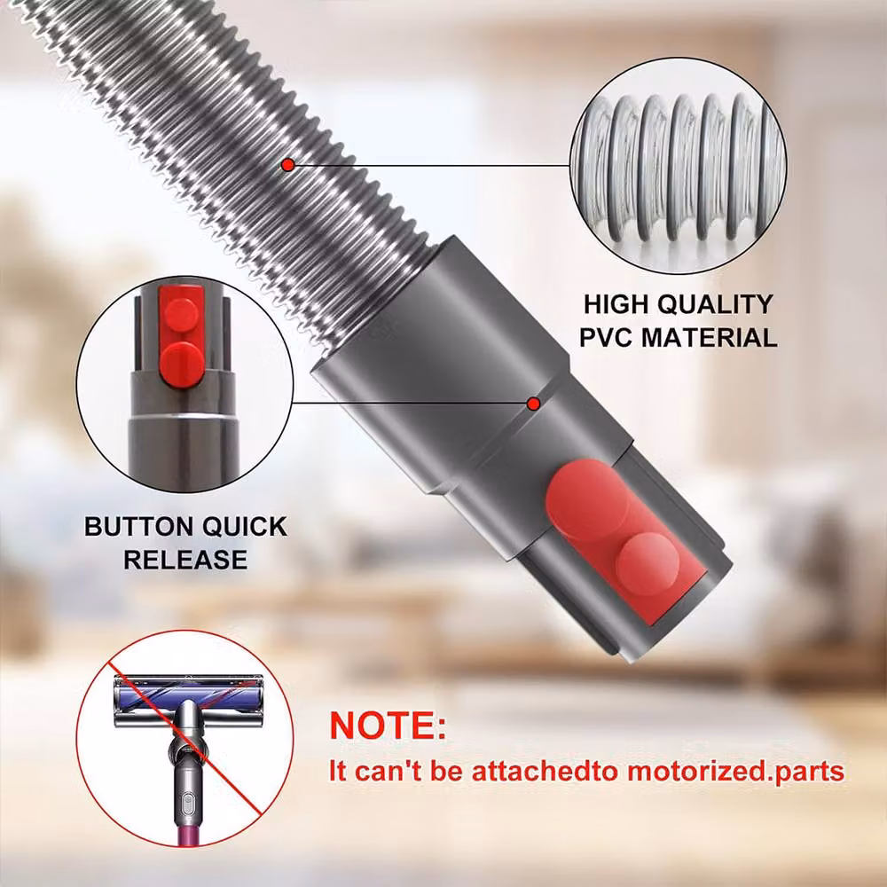 Ventryn 6 Piece Attachment Kit for Dyson V7 V8 V10 V11 V12 Vacuums, Grey – 3