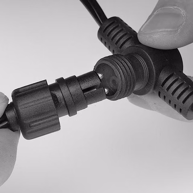 Techmar Black Connectable Extension Cable, Length: 120 cm