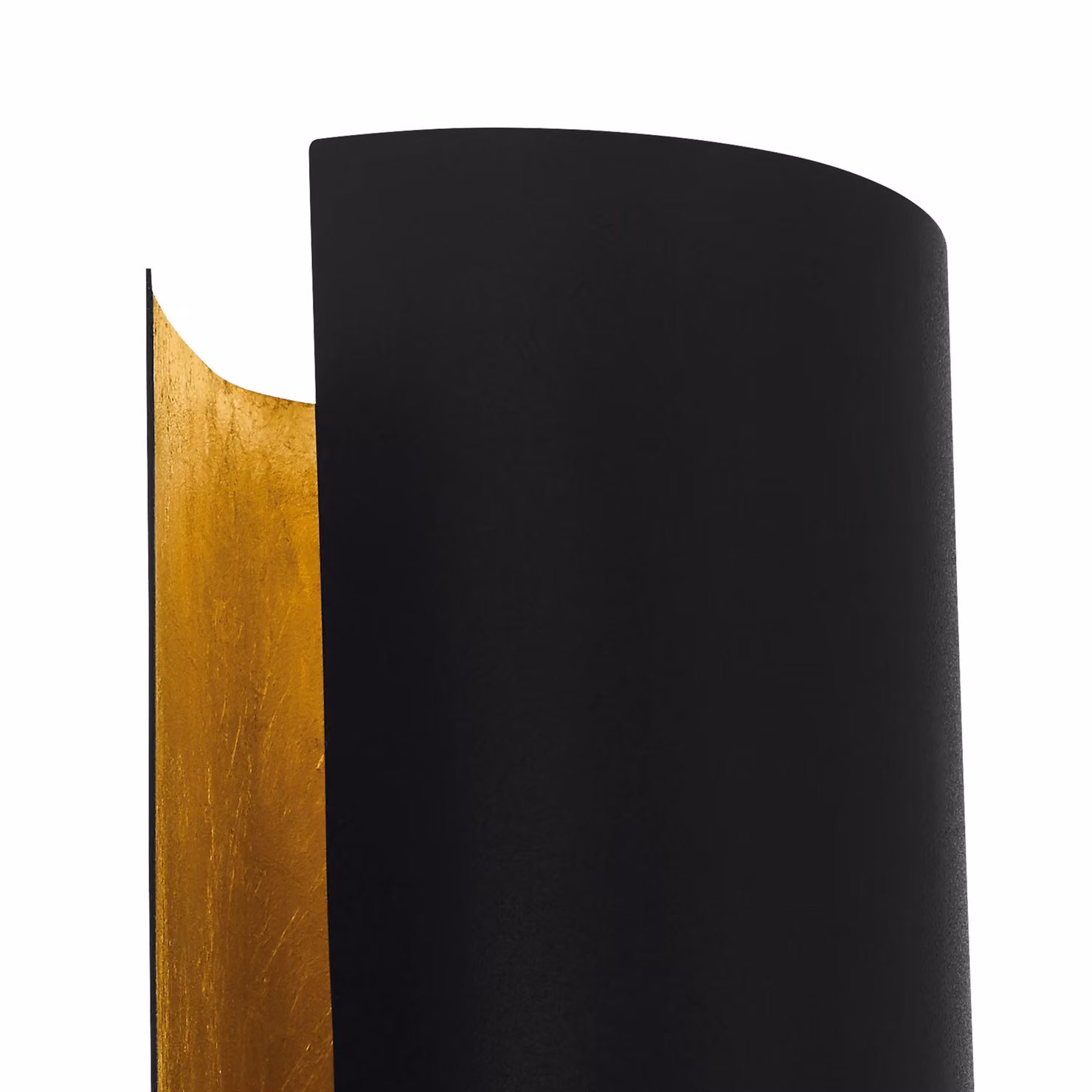 Eglo Falicetto Modern Metal Wall Light in Black and Gold/Brass – 3