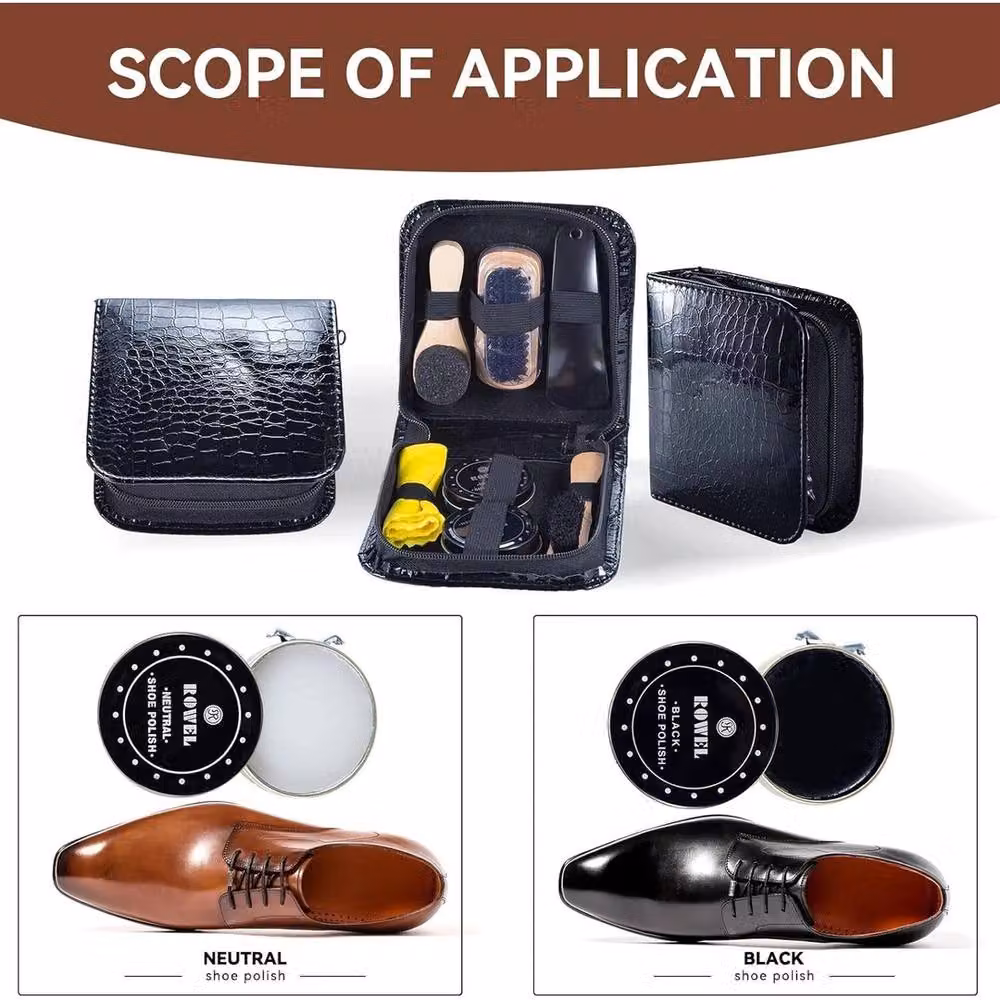SPETLEK Multicolour Shoe Polish Kit and Cleaning Care Set – 2