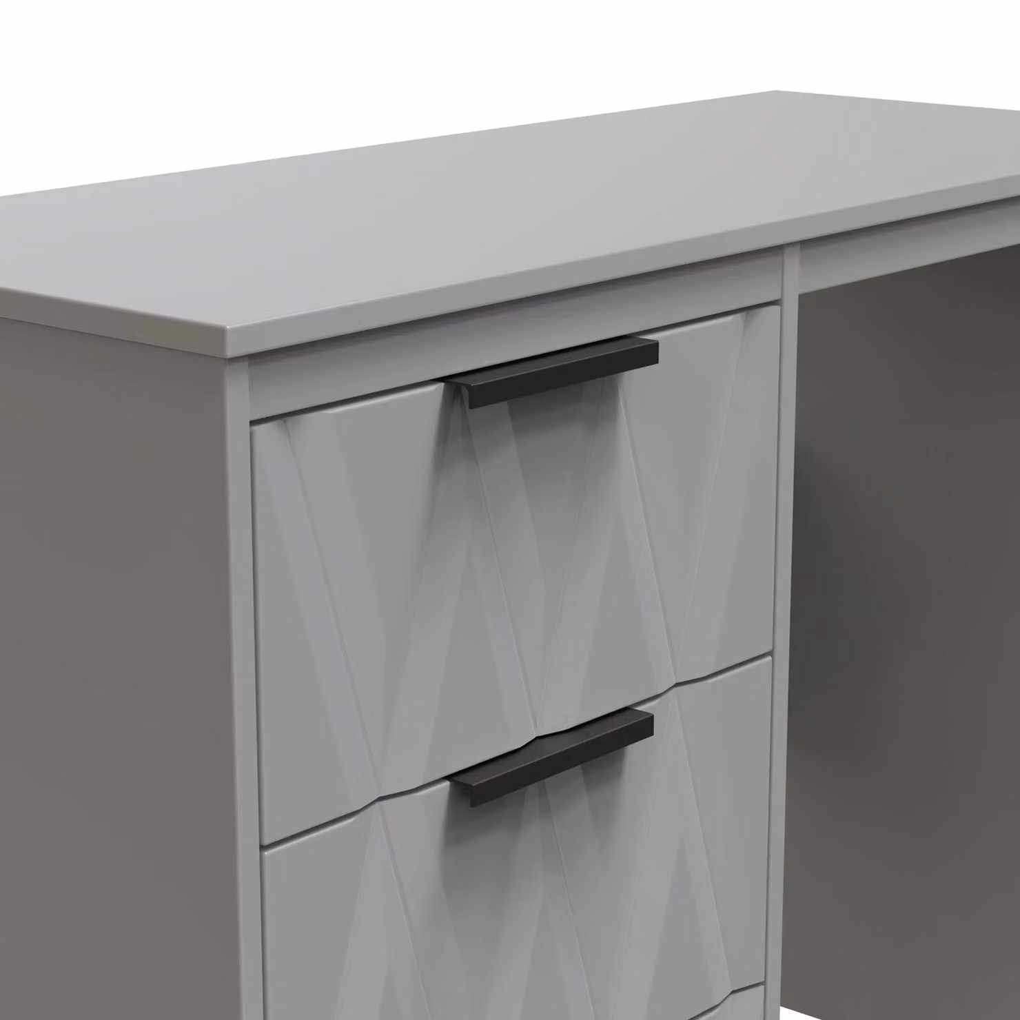 Ready Assembled 2 U Washington 3 Drawer Vanity in Grey – 3