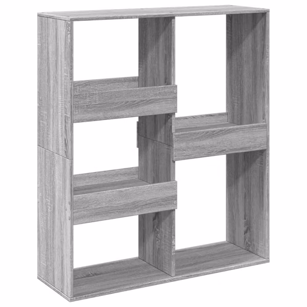 Berkfield Home Grey Sonoma Room Divider in Engineered Wood W/D/H: 100 x 33 x 115 cm – 3