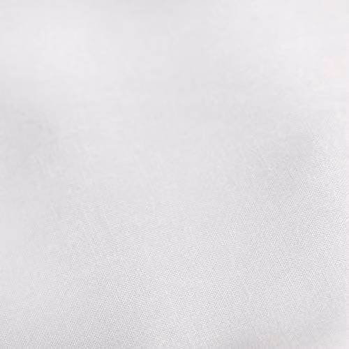 Rosenthal White Plain Microfibre Double Fitted Sheet, W/D/H: 140 x 200 x 32 cm