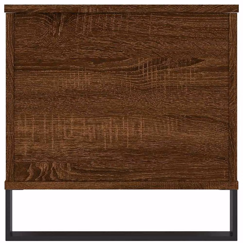 Berkfield Home Modern Brown Oak Coffee Table with Lift Mechanism, W: 90 cm, D: 44.5 cm, H: 45 cm – 5