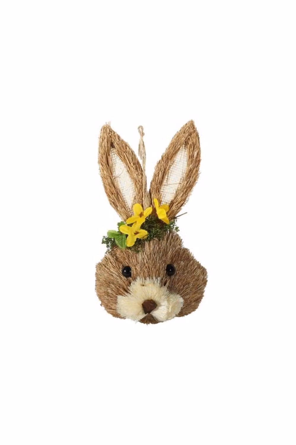KDMD Brown Rabbit Hanging Floral Decoration, 2 Pack, W/D/H: 11 x 8 x 21 cm – 2