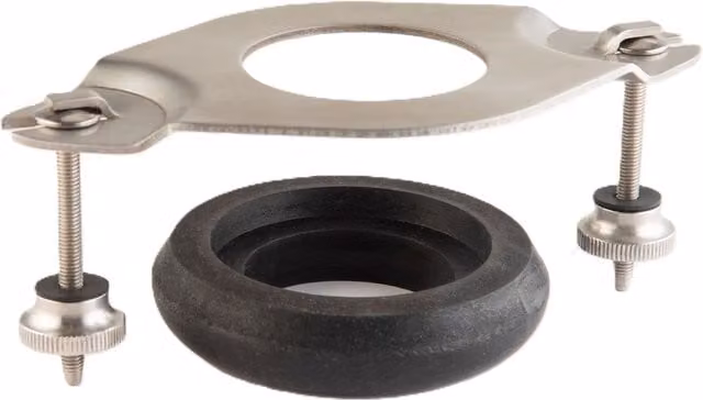 McAlpine Supereasy 2 inch Close Coupling Kit in Silver Stainless Steel