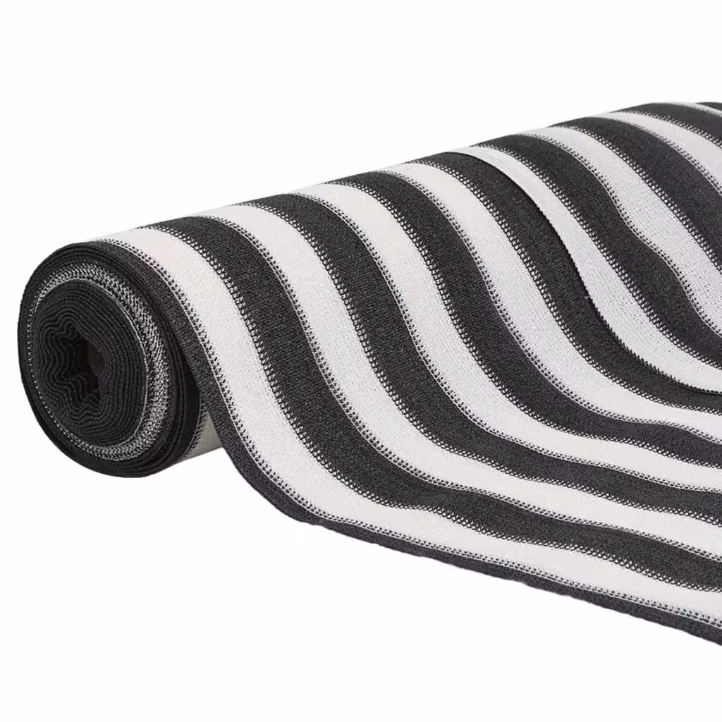 Berkfield Home Privacy Netting in Anthracite, White and Black, W: 180 cm, L: 1000 cm – 3