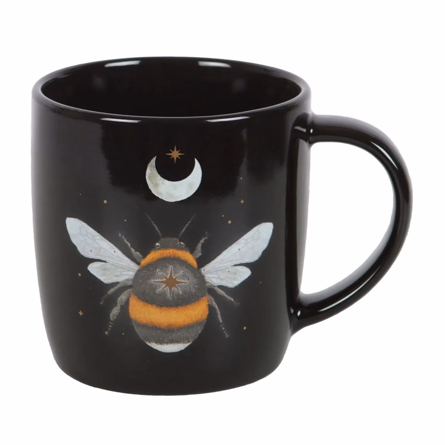 Something Different Forest Bee Ceramic Mug in Black – 2