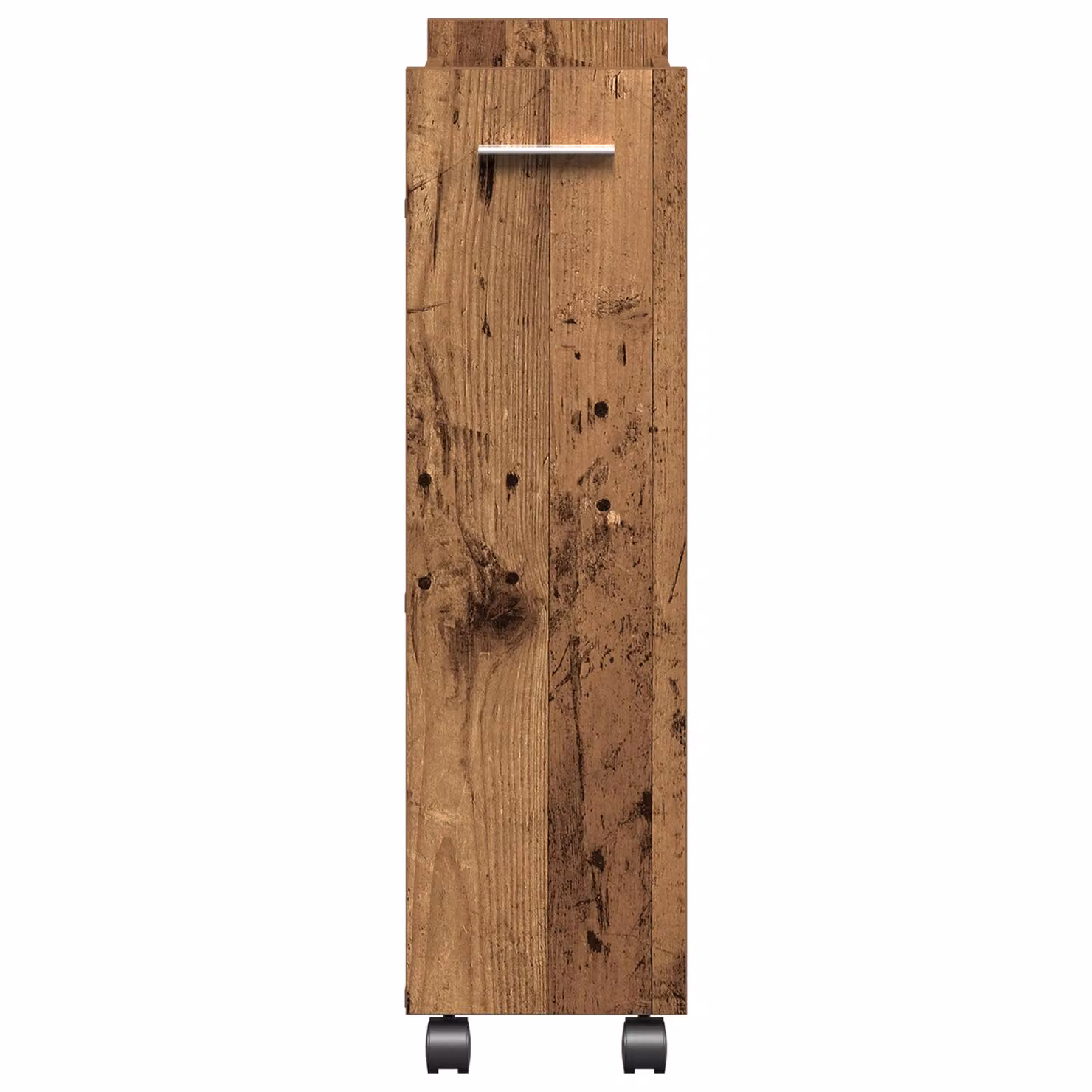 Berkfield Home Rolling Cabinet in Old Wood Brown, W/D/H: 60 x 22 x 79 cm – 3