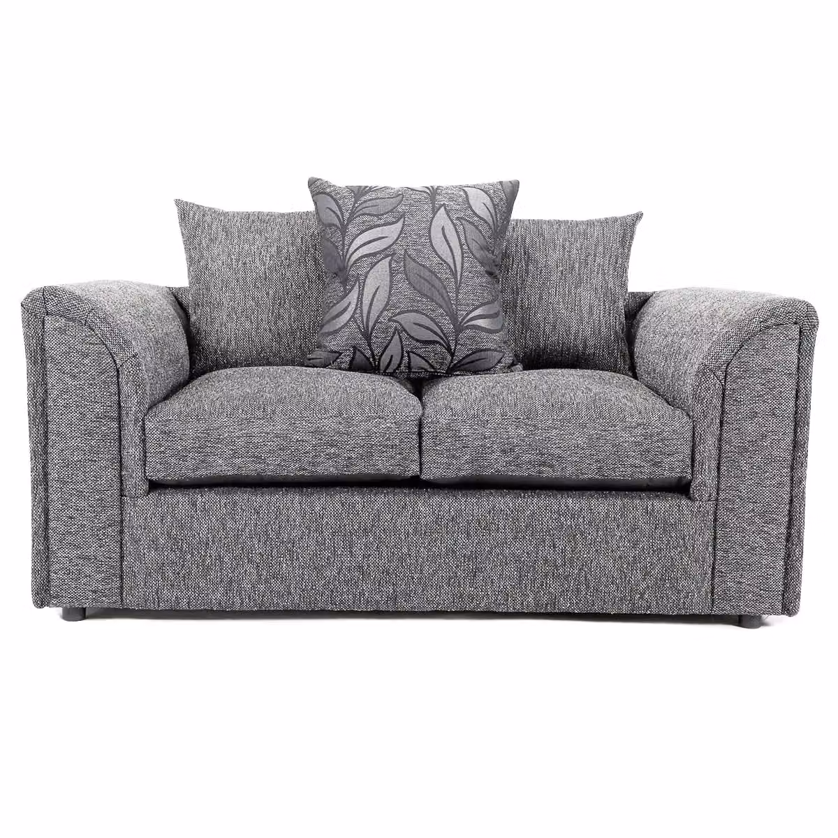 Furnishings For Less UK Byron Dundee Chenille Fabric 3 Piece 5 Seater Sofa Suite in Grey – 2