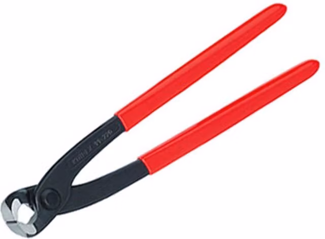 Knipex Concreters Nipper Pliers in Red – 4