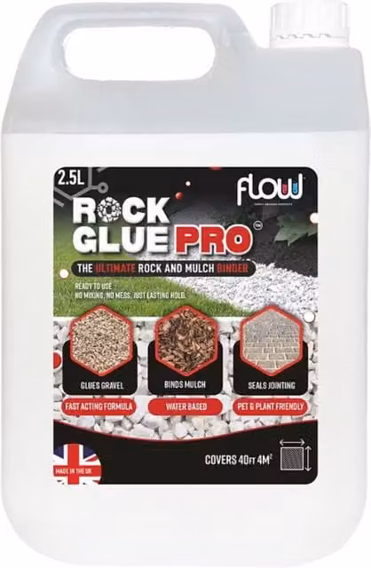 Marco Paul Clear Garden Gravel Rock Glue Adhesive 2.5L – 1