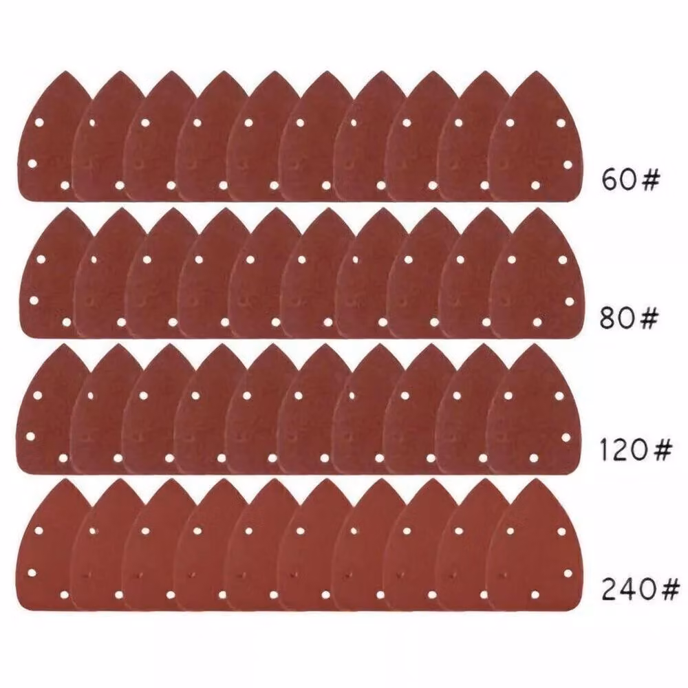 SPETLEK Mixed Mouse Sanding Sheets for Black and Decker, Dark Brown, W: 1000 mm, H: 400 mm – 2