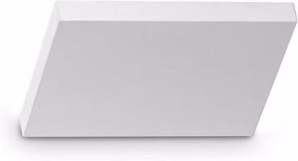 Netlighting Block White LED Flush Wall Uplighter, 900lm, 3000K