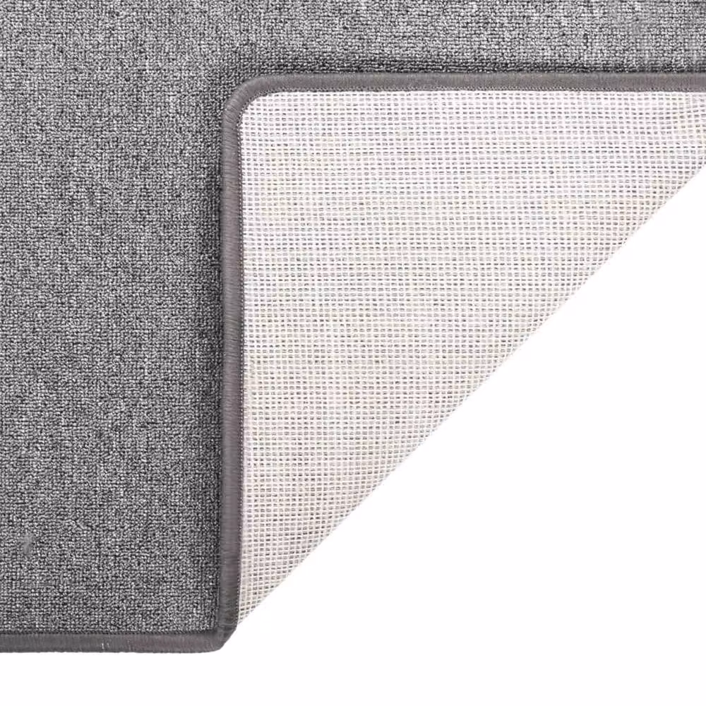 Berkfield Home Elegant Carpet Runner in Dark Grey, W: 80 cm, L: 200 cm – 4