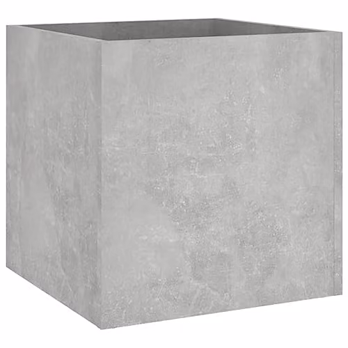 vidaXL Square Concrete Grey Planter Box W/D/H: 40 x 40 x 40 cm – 1
