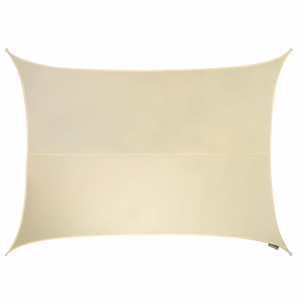 Primrose Rectangular Waterproof Sand Sun Shade Sail Canopy with UPF 50+ UV Block, W: 400 cm, D: 300 cm – 2