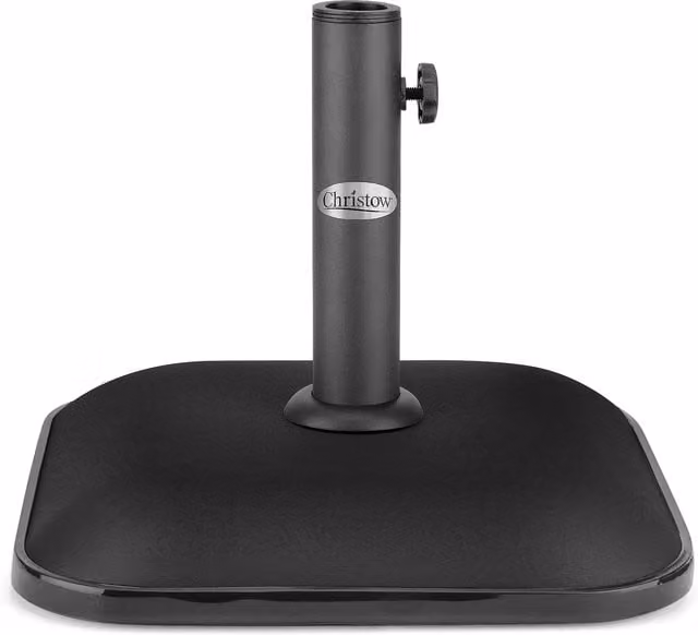 Christow 11kg Square Parasol Base in Black