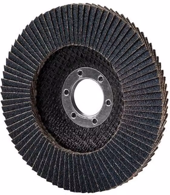 Garryson Industrial Zirconium Flap Disc for Metal, Black and Multicolour