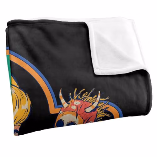 Steven Rhodes My First Voodoo Doll Super Soft Fleece Throw Blanket, Multicolour, W/D/H: 152 x 127 cm – 7