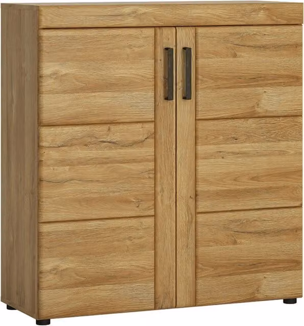 Furniture To Go Cortina 2-Door Shoe Cabinet in Brown