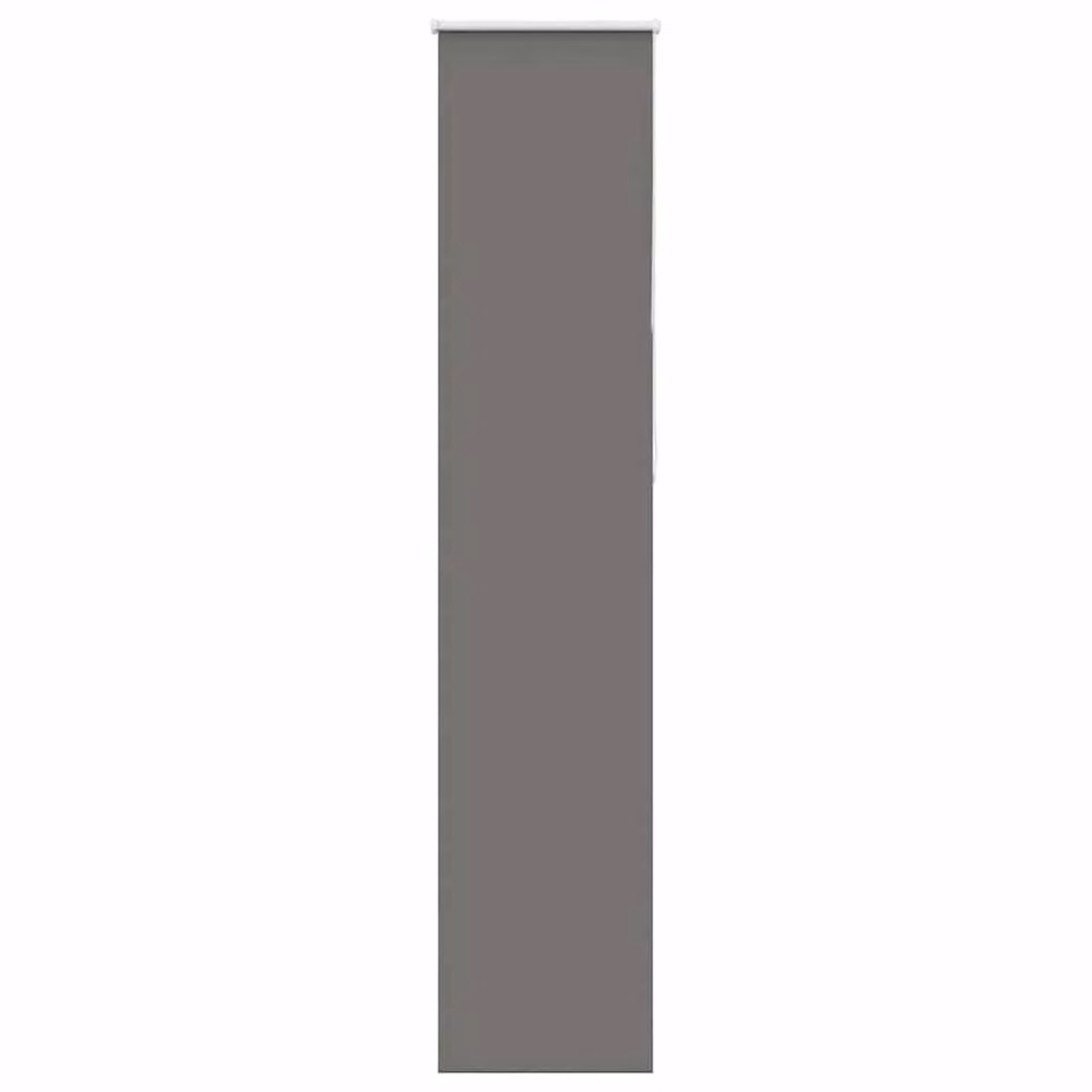 Berkfield Home Grey Blackout Roller Blind, Thermal Insulating Polyester, W: 40 cm, H: 230 cm