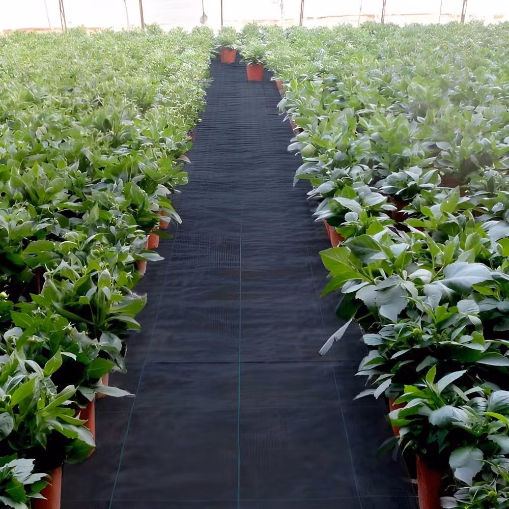 VEVOR Heavy Duty Black Weed Barrier Landscape Fabric – 3