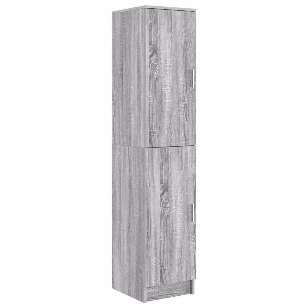 Berkfield Home Modern Buffet Cabinet in Grey Sonoma MDF – 3