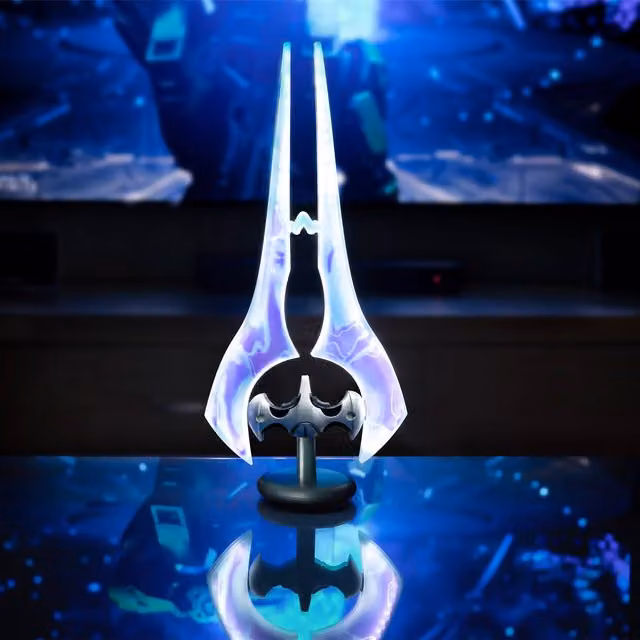 Menkind Blue LED Energy Sword USB Powered Desktop Lamp