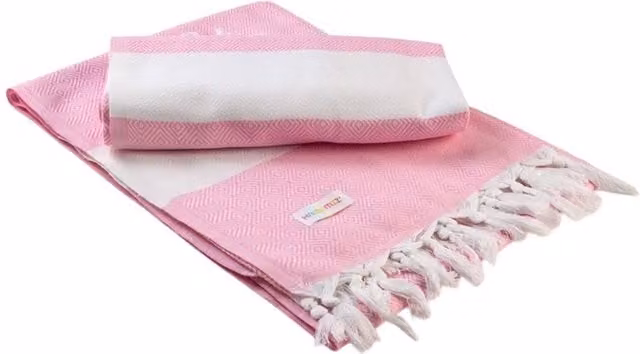 ARTG Hamamzz Marmaris Deluxe Unisex Towel in Pink