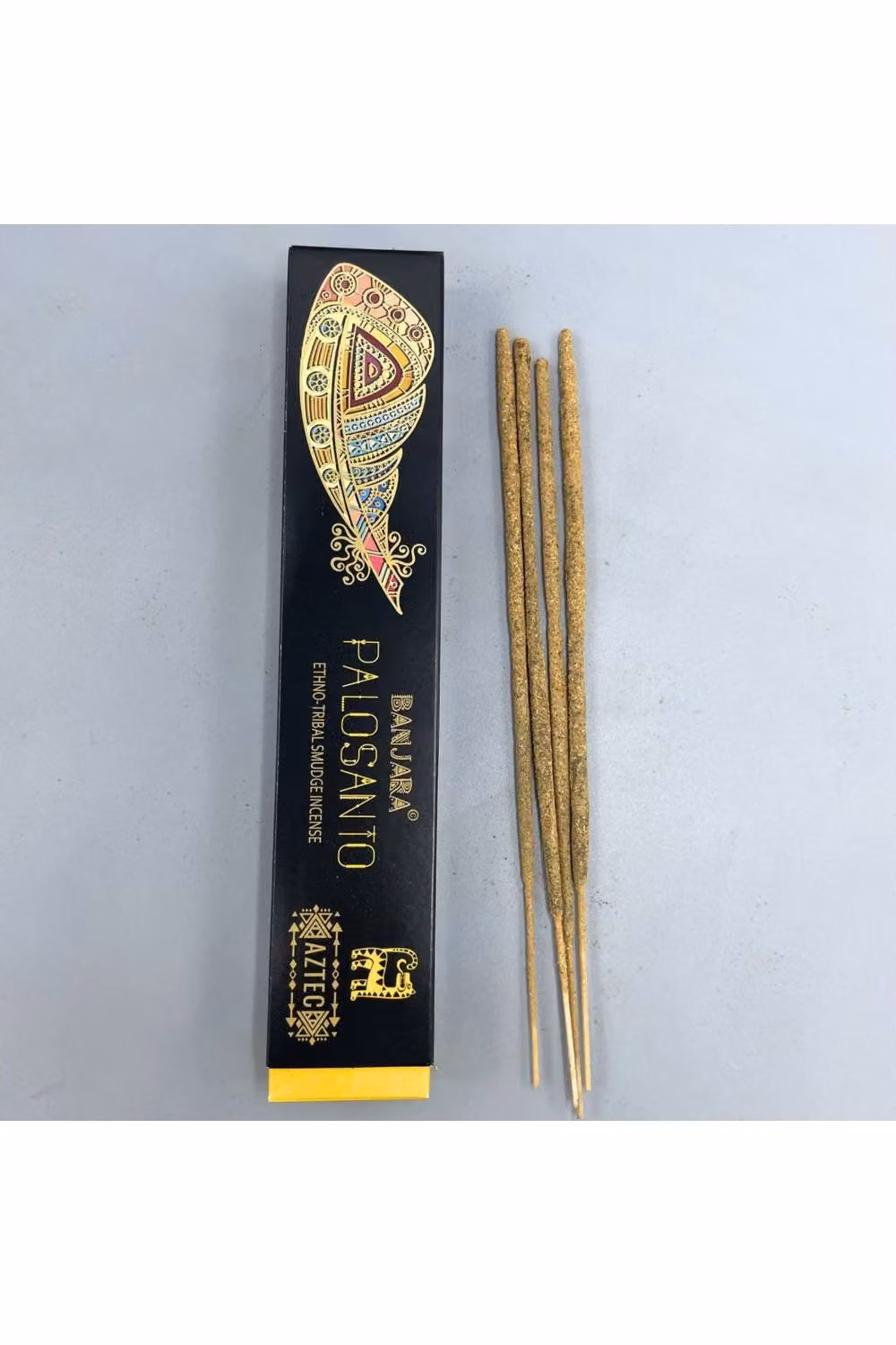 KDMD Banjara Tribal Smudge Incense Sticks with Palo Santo, 10 pieces, Brown – 2