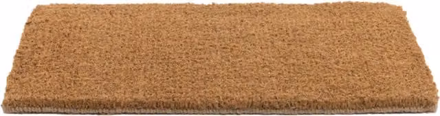 Sentry Middleton Plain Thin Jute Mat, Brown, W: 50.8 cm, D: 83.82 cm