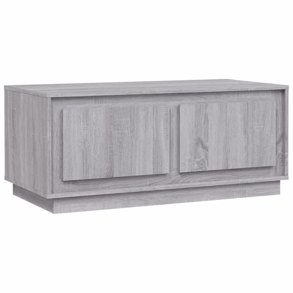 Berkfield Home Decorative Coffee Table in Grey Sonoma, W/D/H: 102 x 50 x 44 cm – 2