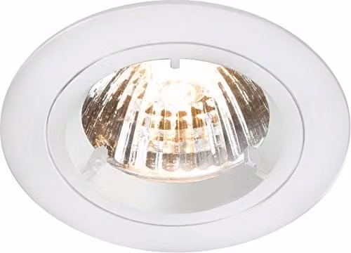 Netlighting White Aluminium Recessed GU10 LED Downlight