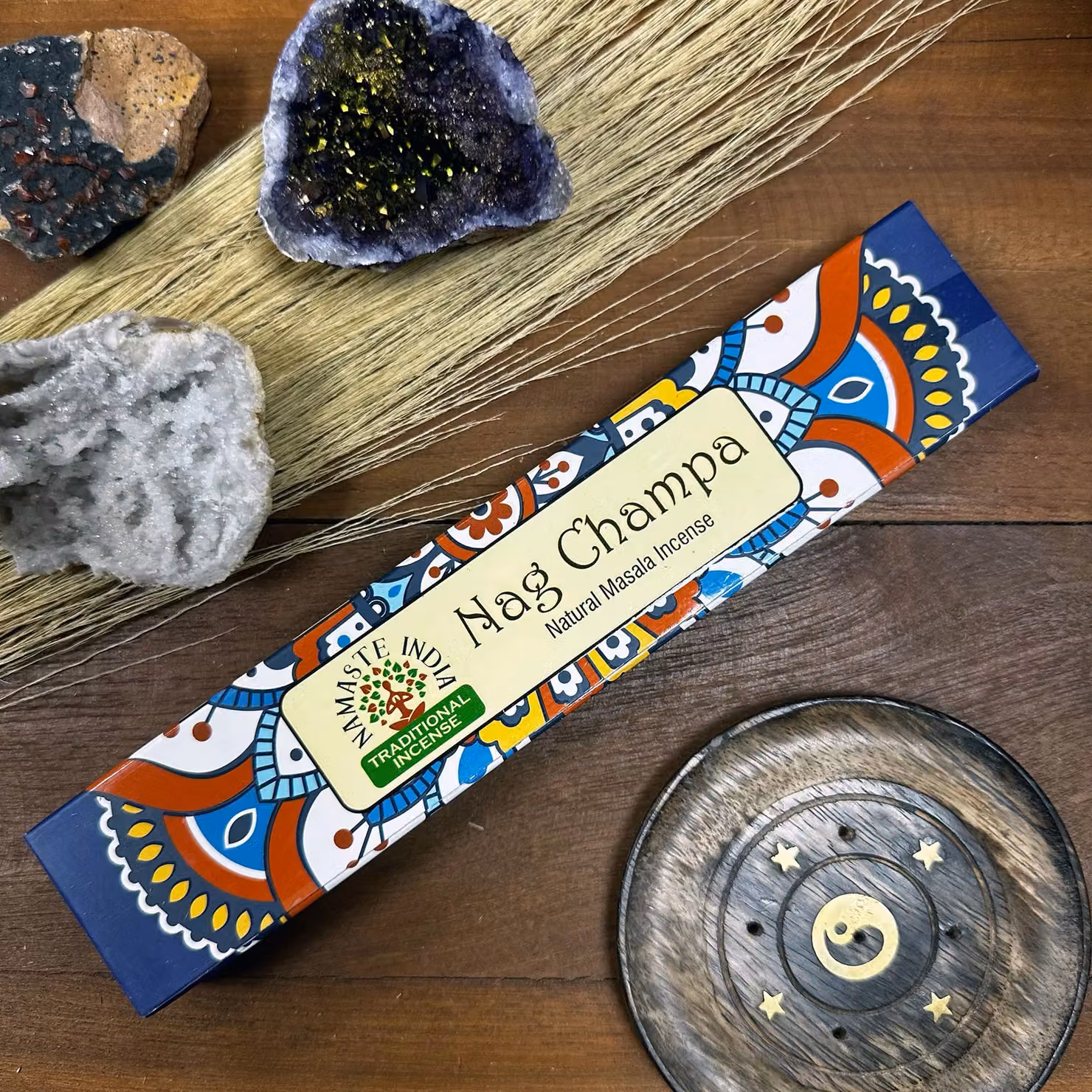 KDMD Namaste Mandala Masala Incense Sticks Nagchampa in Brown – 3