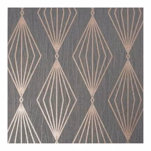 Graham & Brown Grey Geometric Abstract Wallpaper