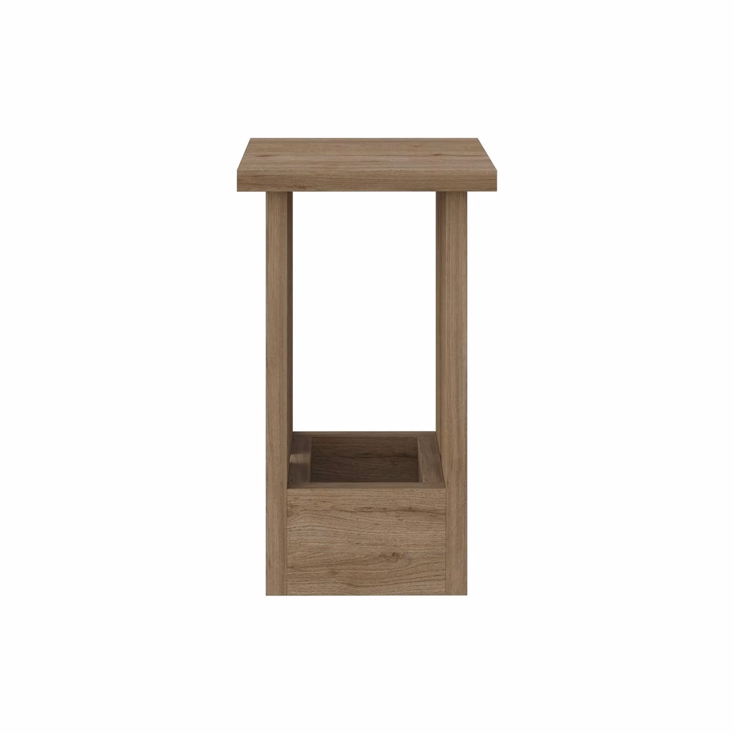 Decortie Tasos Modern Minimalist Side Table in Brown, W/D/H: 30 x 30 x 50.5 cm – 2