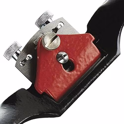 Stanley 151 Adjustable Blade Spokeshave, 55mm, Grey and Red – 2