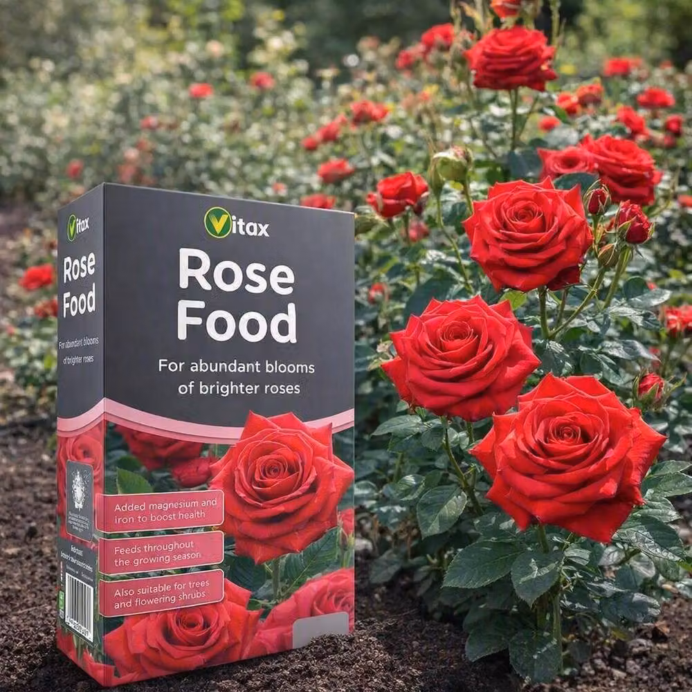 Vitax Slow Release Rose Food Plant Tonic, 1.25 kg – 3