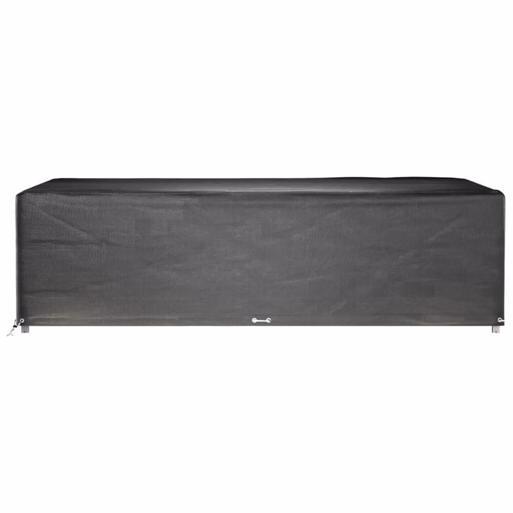 Berkfield Home Water Repellent Rectangular Garden Furniture Covers, 2 Pack, Black, W/D/H: 300 x 200 x 75 cm – 3