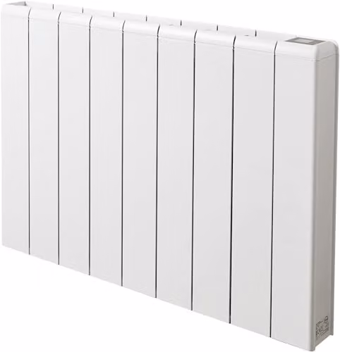 Adam Samson 2000W Dual Heating Ceramic Fan Electric Radiator in White with Smart WiFi App Control and Thermostat – 1