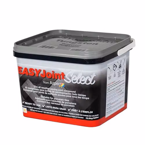Azpects EASYJoint Select Patio Sand Ready Mixed Paving Jointing Compound, Tungsten Grey, 12.5kg