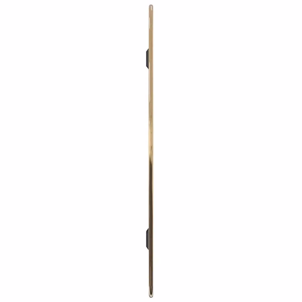 Berkfield Home Minimalist Rectangular Wall Mirror in Gold, W: 50 cm, H: 40 cm – 2