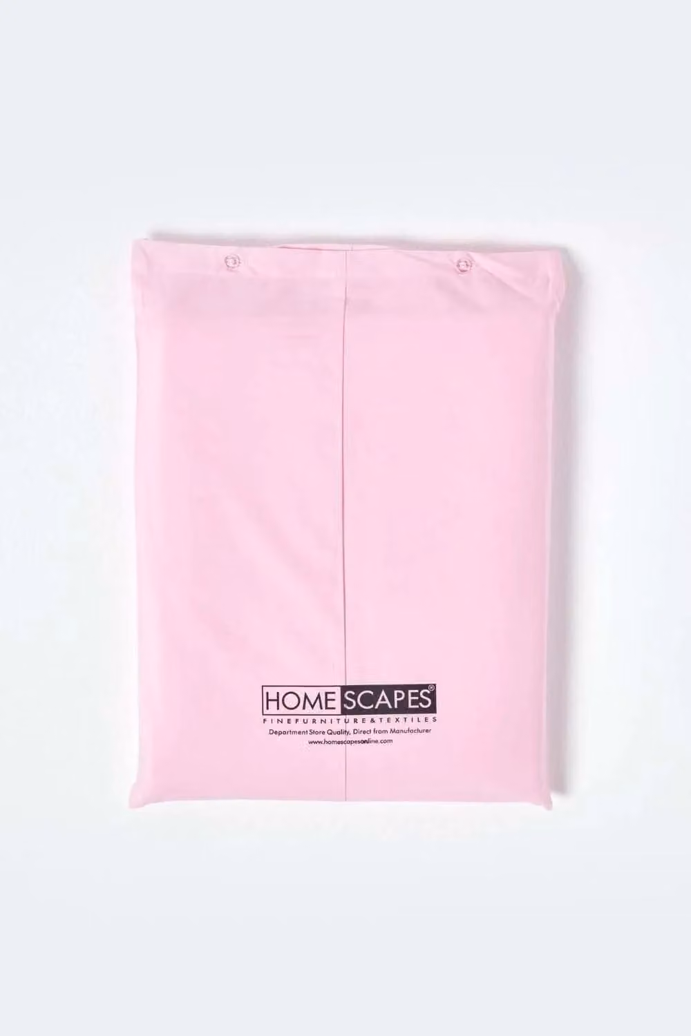 Homescapes Pink Egyptian Cotton Percale Flat Sheet, 200 Thread Count, W: 200 cm x L: 220 cm – 2