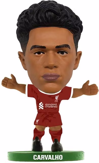 Liverpool FC Fabio Carvalho 2024 SoccerStarz Football Figurine in Red – 1