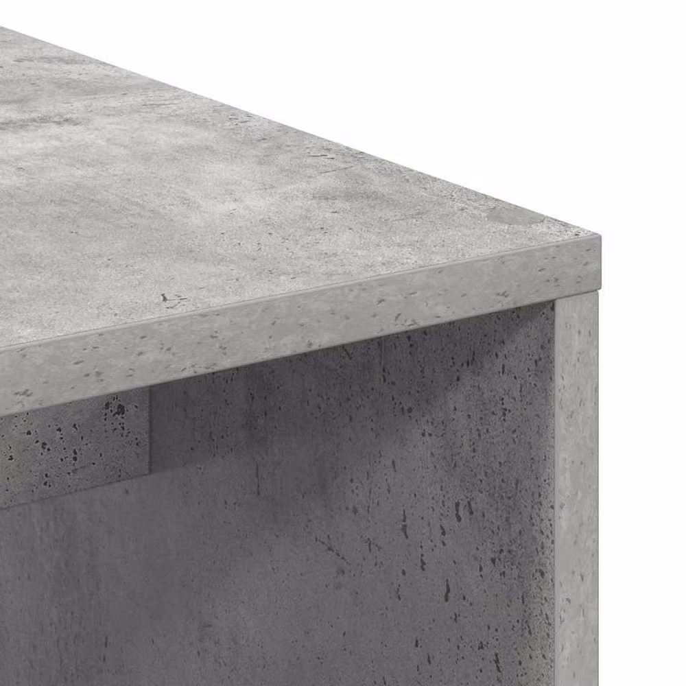 Berkfield Home Modern Concrete Grey Writing Desk – 4