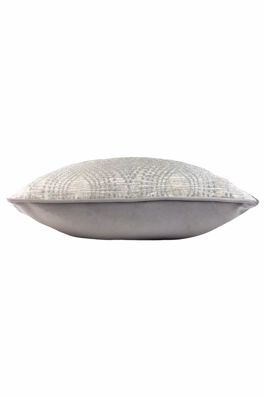 Prestigious Textiles Radiance Graphic Jacquard Cushion in Grey and Beige, W/D/H: 55 x 55 x 55 cm – 2