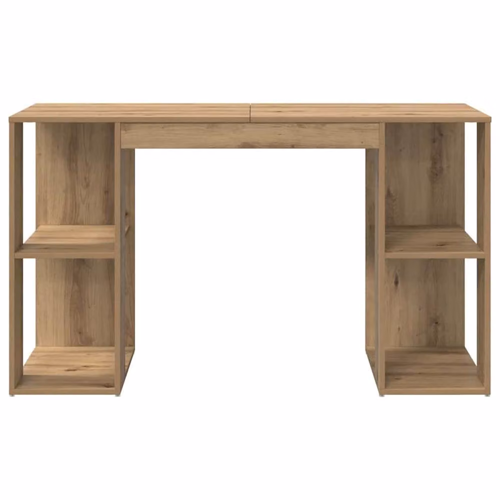 Berkfield Home Artisan Oak Writing Desk in Brown – 4