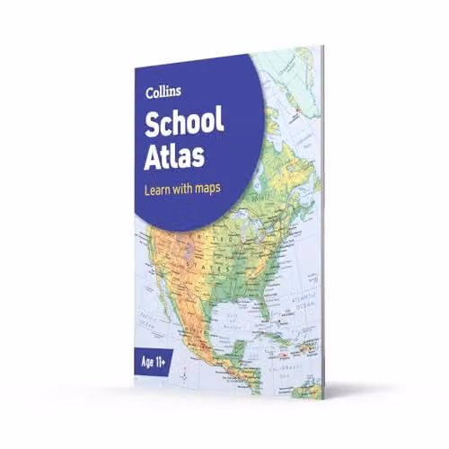 Collins School Atlas Multicolour Paper Edition – 3