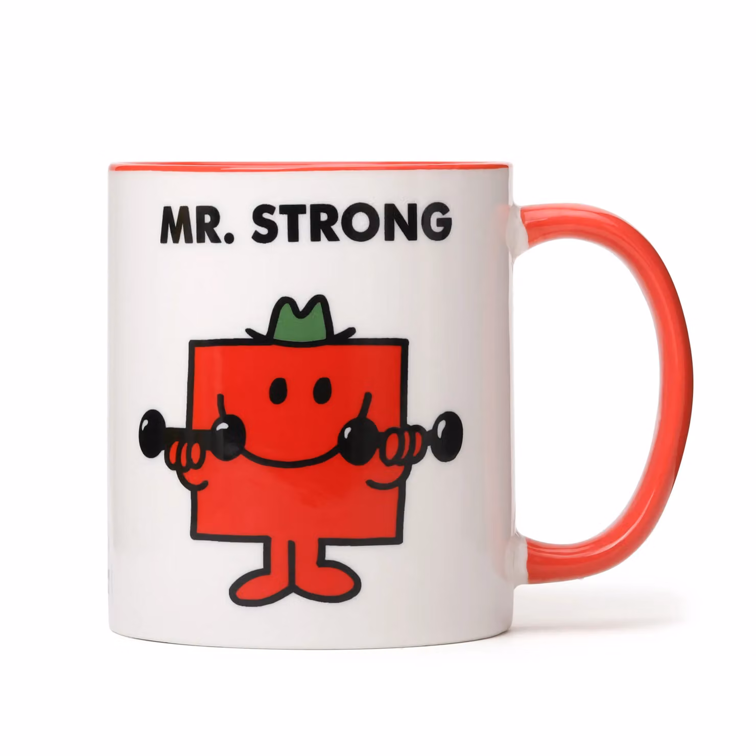 MR. MEN LITTLE MISS Cherry Scented Reusable Ceramic Mug Candle in Red, 256g – 2